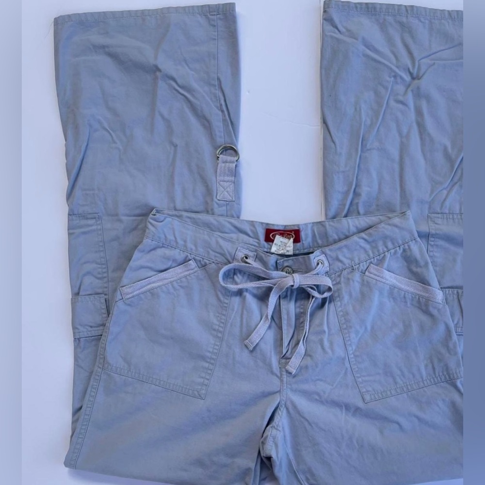 Vintage Light Blue Cargo Pants